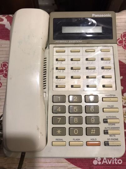 Мини атс Panasonic KX-T206ru