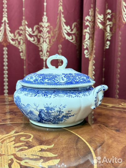 Супница террин villeroy boch burgenland синий