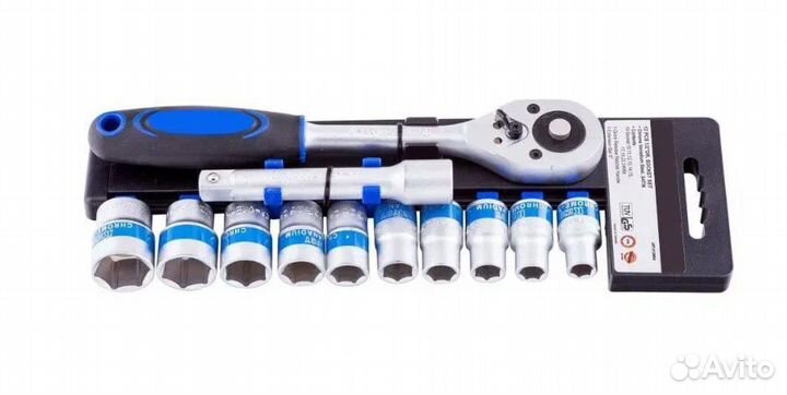 Набор головок шестигранных 1/2