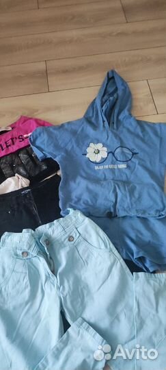 Одежда пакетом на девочку 9-10 лет