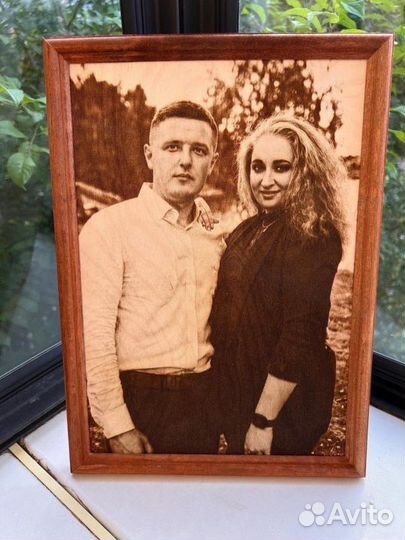 Выжигание портретов на дереве