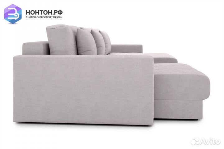 Диван п-образный тик-так Монарх М1O2 бежевый