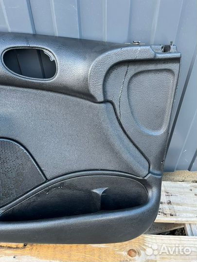 Карта двери передняя левая Peugeot 206 седан 1.4