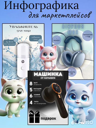 Инфографика для маркетплейсов