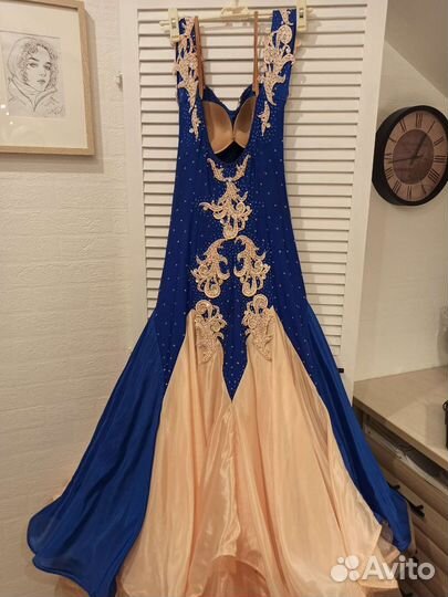 Платье для бальных танцев стандарт ю2/молодежь