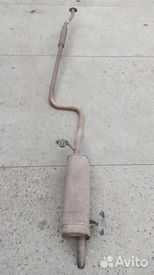 Глушитель Пежо 207 двс 1.4