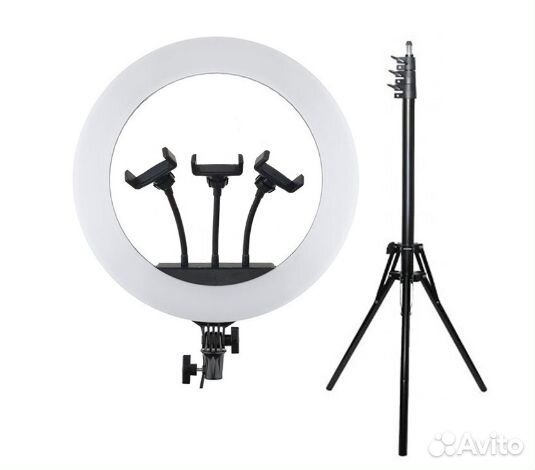 Кольцевая лампа, мощная 45см