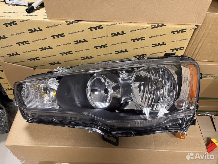 Mitsubishi lancer 10 фара с электро регулировкой