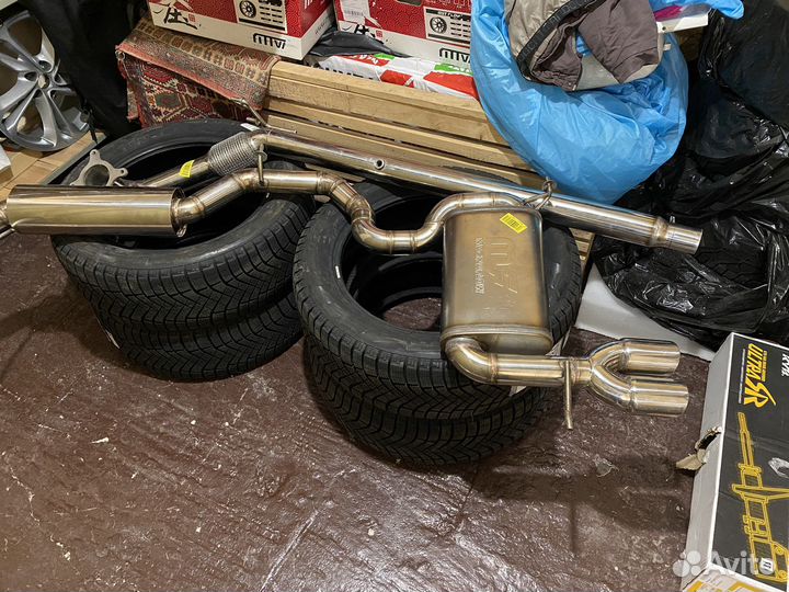 Выхлоп Skoda yeti