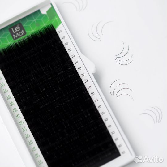 Lemat Ресницы для наращивания люмэт миксы черные