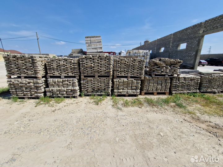 Тротуарная плитка б/у
