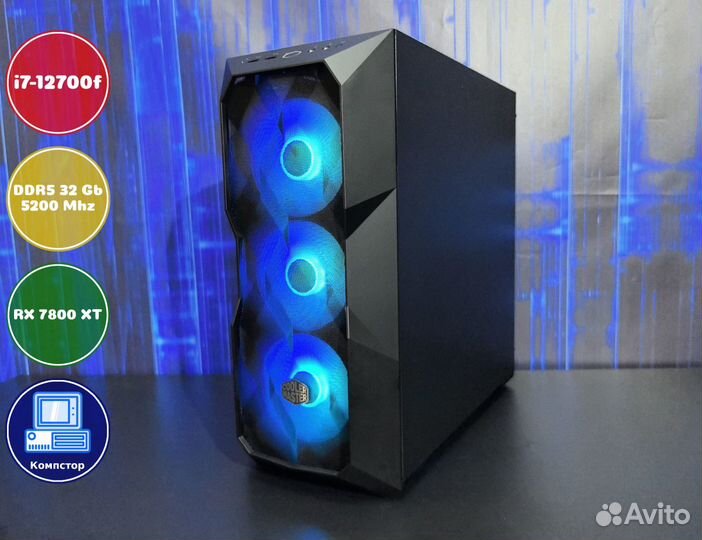 Системный блок i7-RX7800XT-32DDR5-HZV407895216-B760