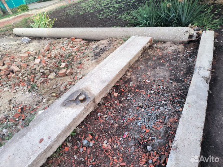 Бетонные опоры