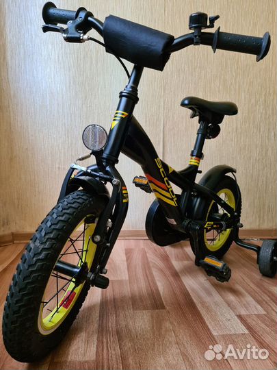 Детский велосипед Scool XXlite 12 steel