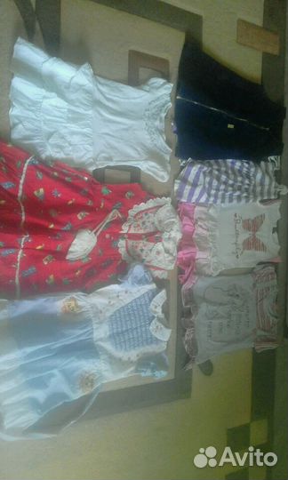 2 пакета вещей на девочку 4-7 и 6-9 лет