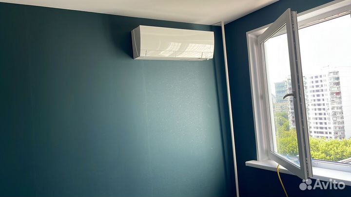 Монтаж кондиционеров,закладка фреоновых трасс