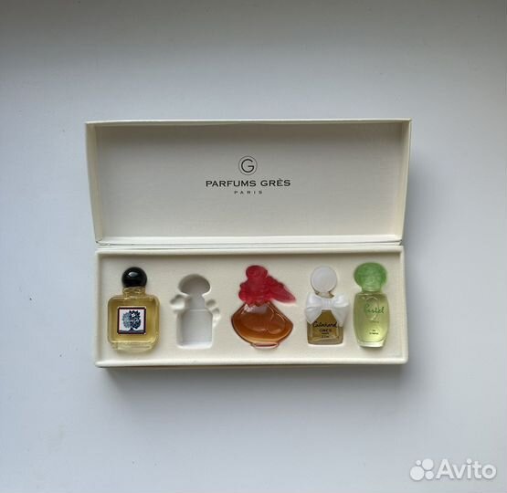 Gres набор миниатюр 4 шт винтаж