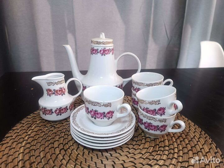 Сервиз кофейный ГДР 12предметов