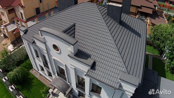 Композитная черепица luxard Классик Панель мокко