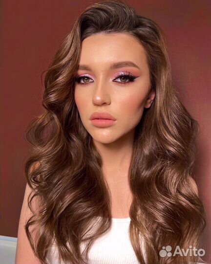 Макияж прически