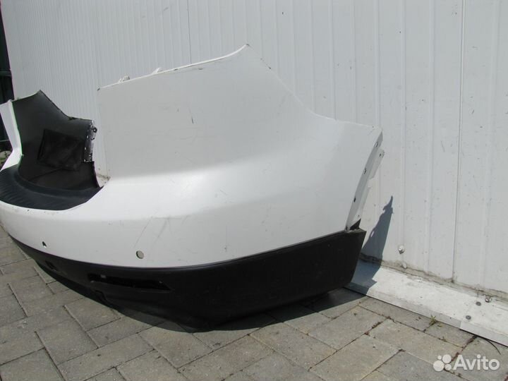 Mazda CX-9 бампер задний цвет белый 2006-2016