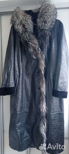 Дубленка натуральная женская р. 52-54