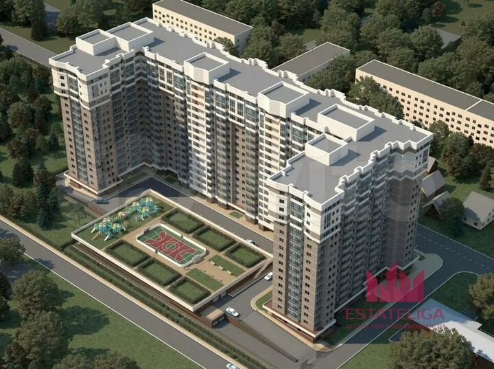 2-к. квартира, 58 м², 5/17 эт.