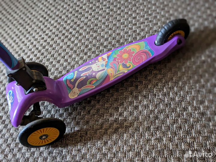 Самокат детский трехколесный складной