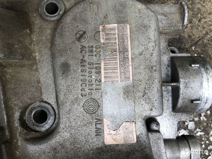 Крышка цепи грм volkswagen