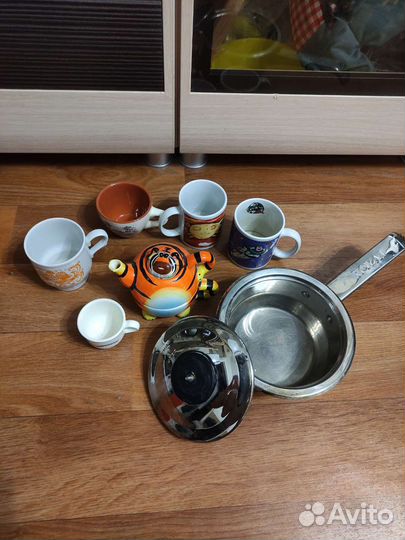 Zepter кастрюля+чашки+заварочный чайник