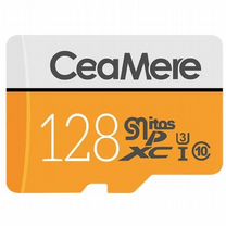Карта памяти MicroSD 128Гб, класс 10