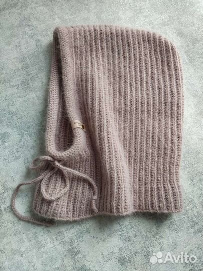 Капор капюшон из пуха норки