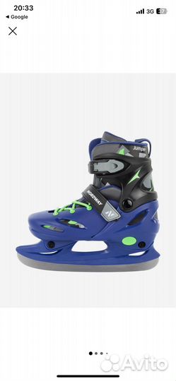 Коньки раздвижные 34-37 размер