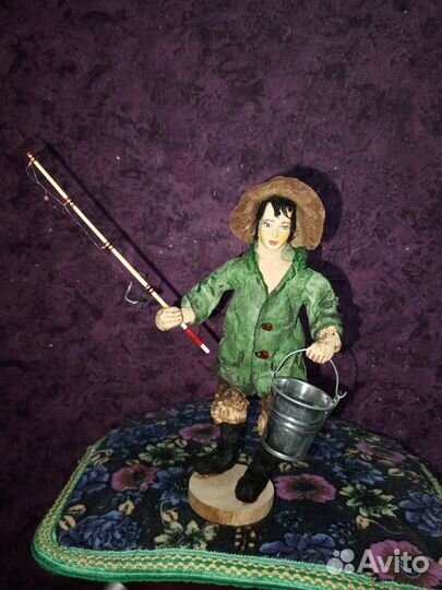 Рыбак из ваты