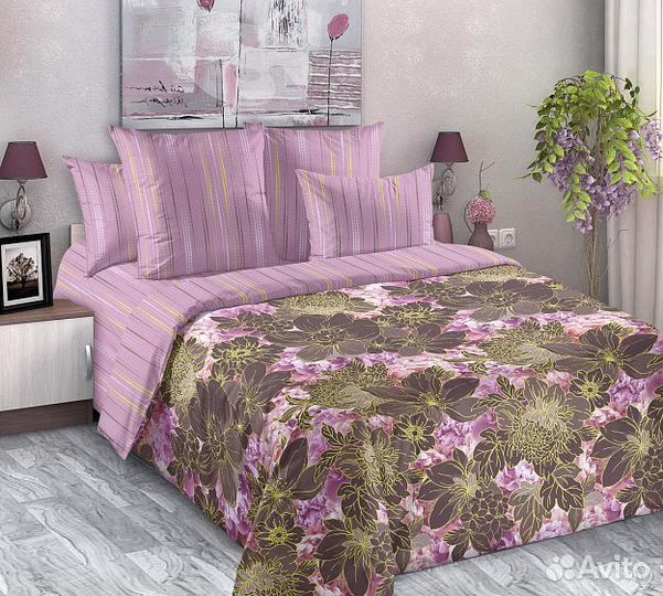 Постельное белье 2 спальное Поплин