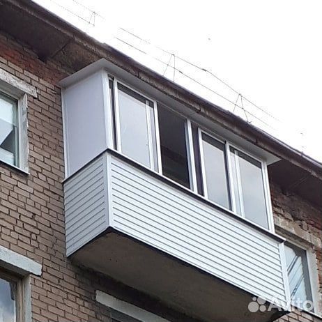 Остекление балконов в хрущевке