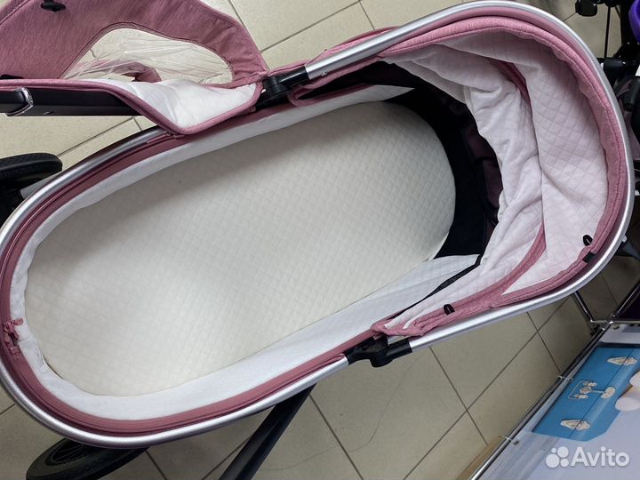 Коляска 3в1 для девочки