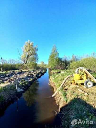Аренда мотопомпы,откачка воды, насос Varisco
