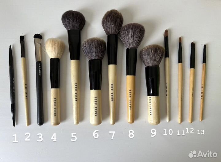 Кисти для макияжа Bobbi brown, mac