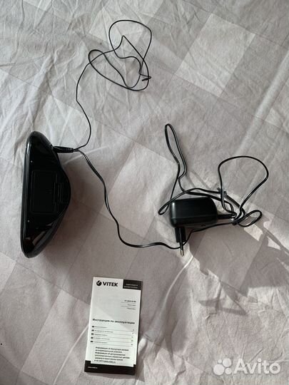 Радиочасы vitek VT-6602 черный