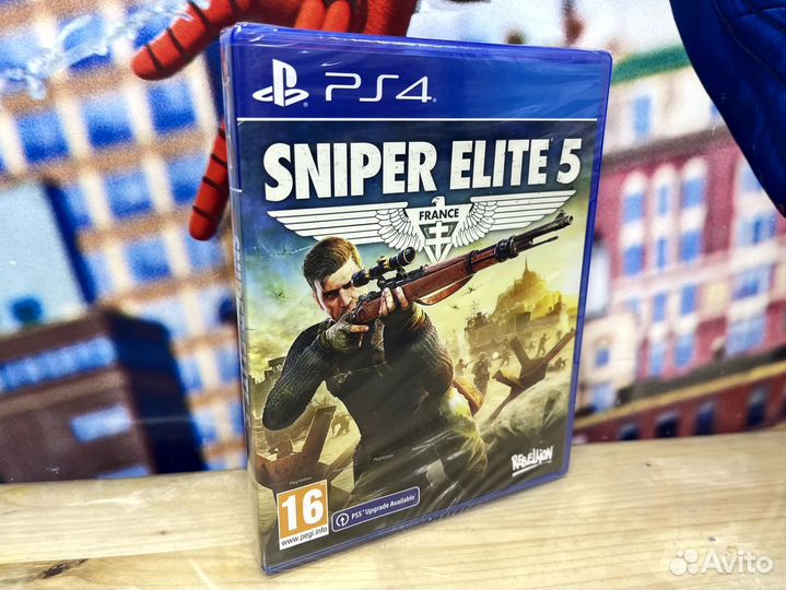 Игры PS4 Sniper Elite 5 диск