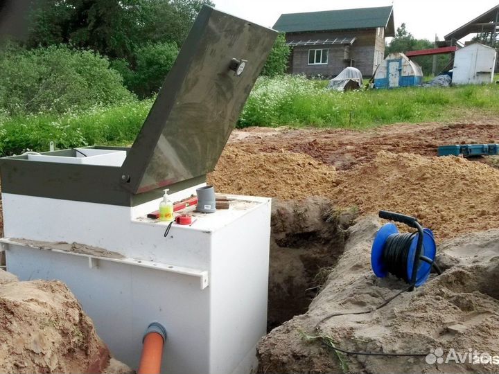 Септик био Евробион 5 с переливом