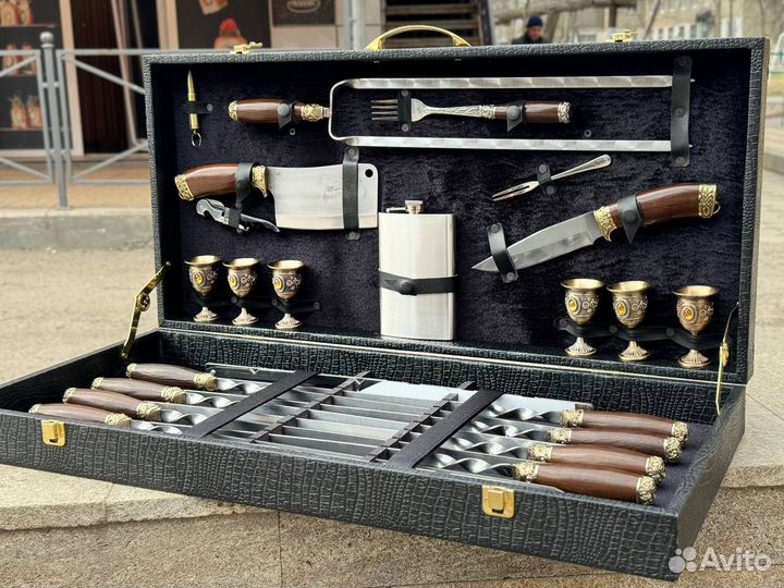 Шашлычный набор Люкс