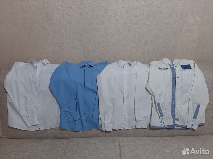 Рубашки на мальчика 146 152
