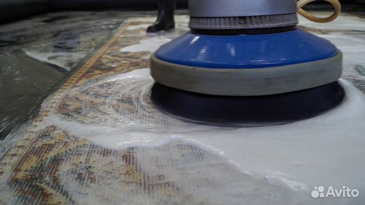 Фабричная чистка ковров с вывозом в цех