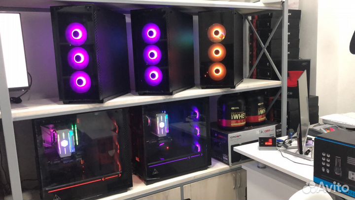 Игровой компьютер i3 13100F/SSD 512Gb/GTX 1660S