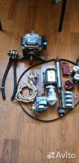 Запчасти для стиральных машин и разную электрику