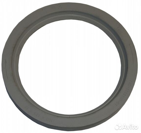 Сальник 100*125*12-1,2 гидромуфты камаз (белый сил