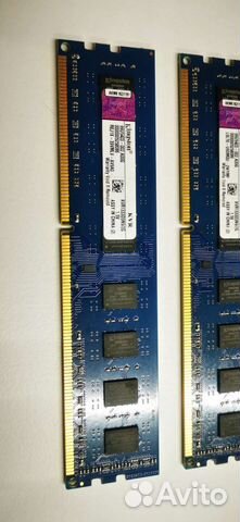 Оперативная память Kingston DDR3 4Gb (2+2)