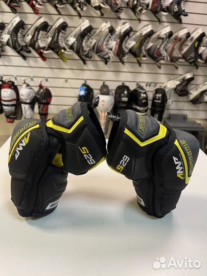 Налокотники хоккейные Bauer S 29 jr-S